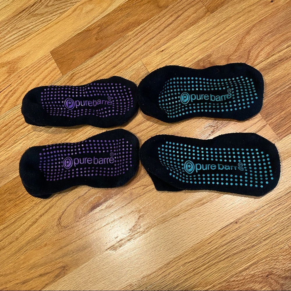 Pure Barre Grippy Socks